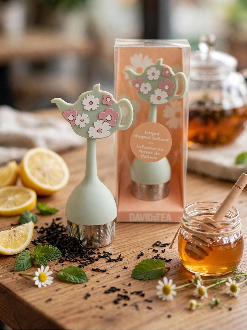 🆕 DAVIDsTEA Teapot Shaped Infuser